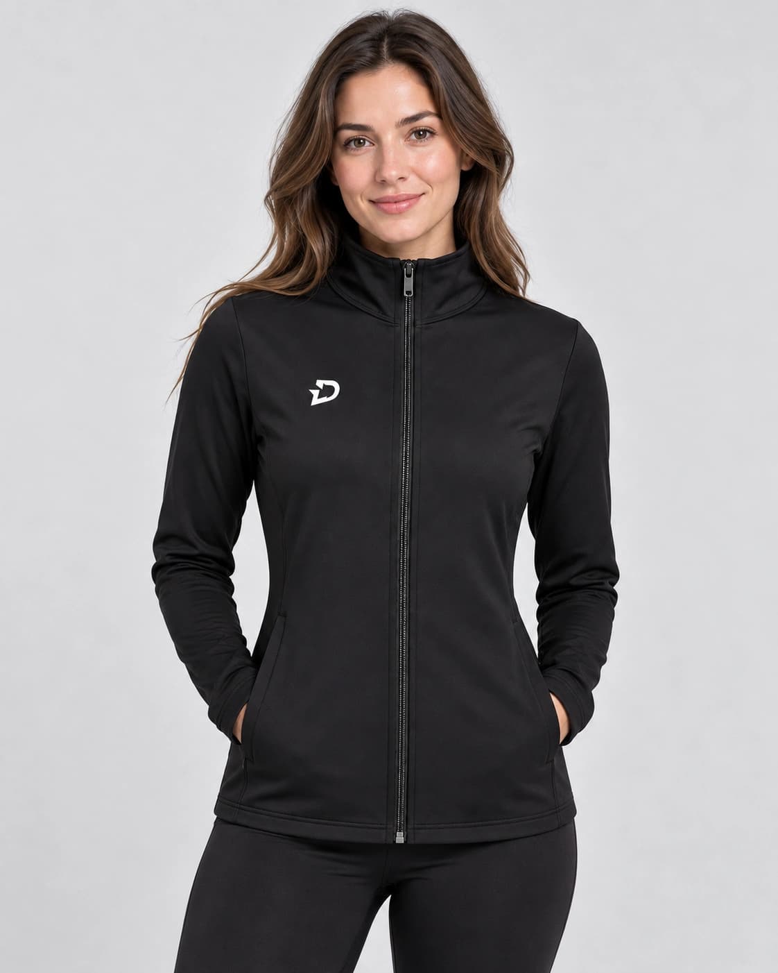Felpa Full-Zip Donna Lilac