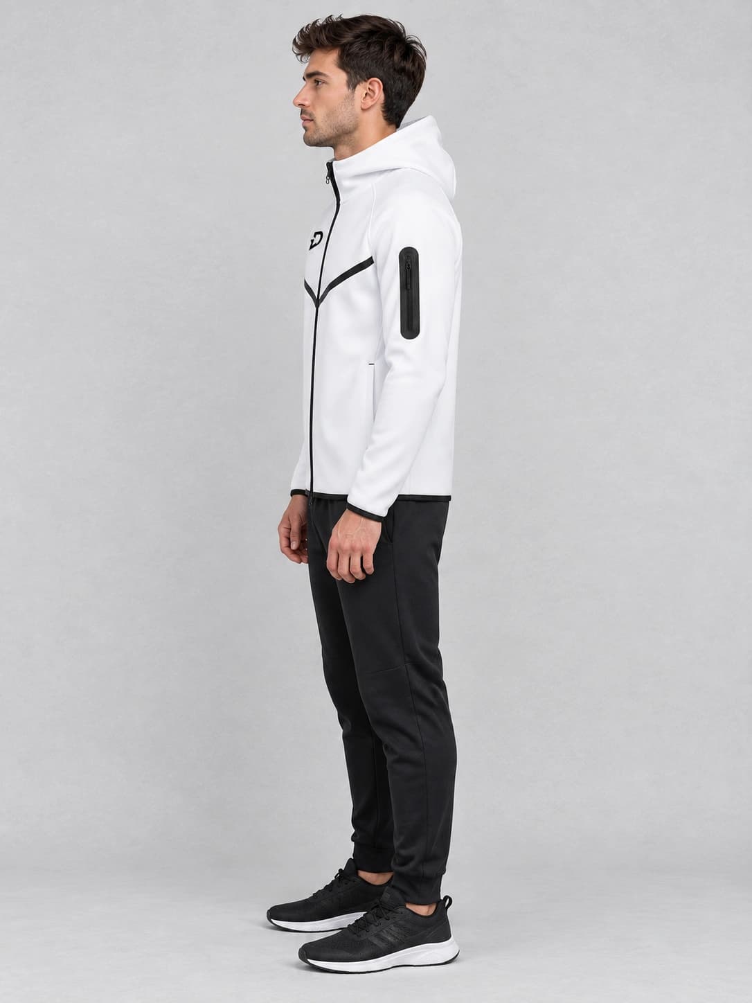 Felpa Full-Zip Tech Brooklyn