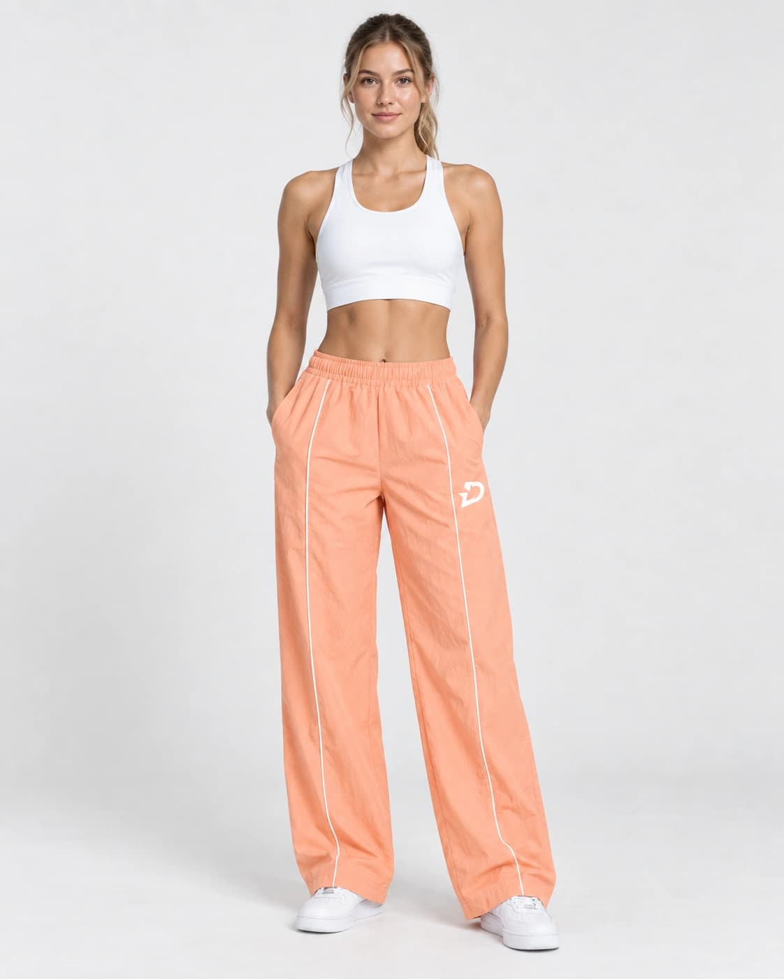 Pantaloni Track Wide-Leg Segovia