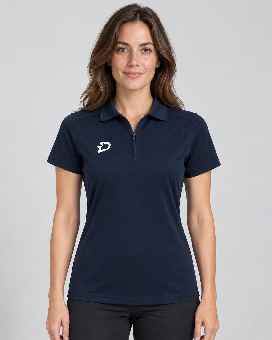 Polo Half-Zip Aura