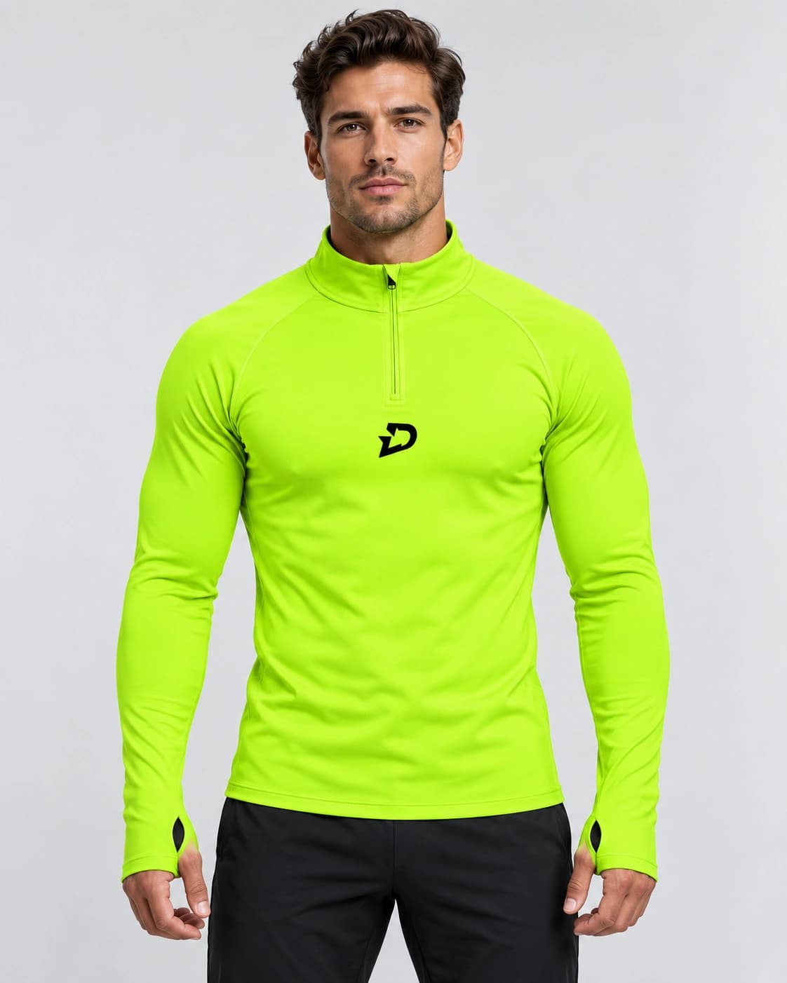 Maglia Termica Half-Zip Shield