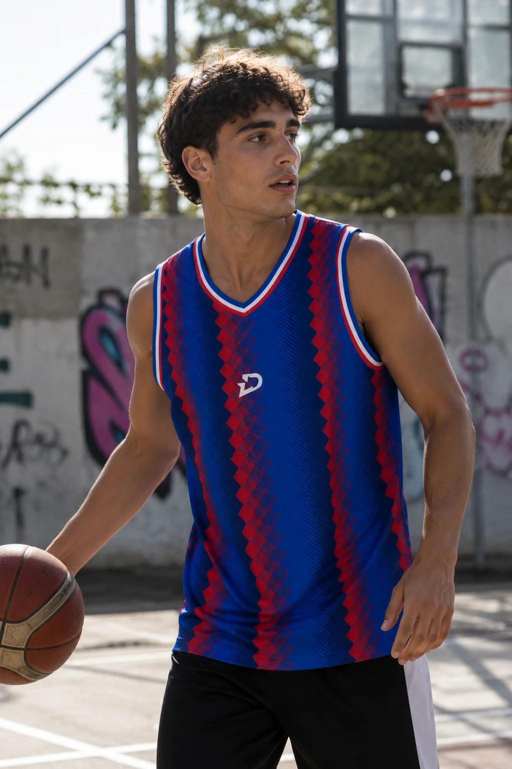 Canotta Basket Detroit