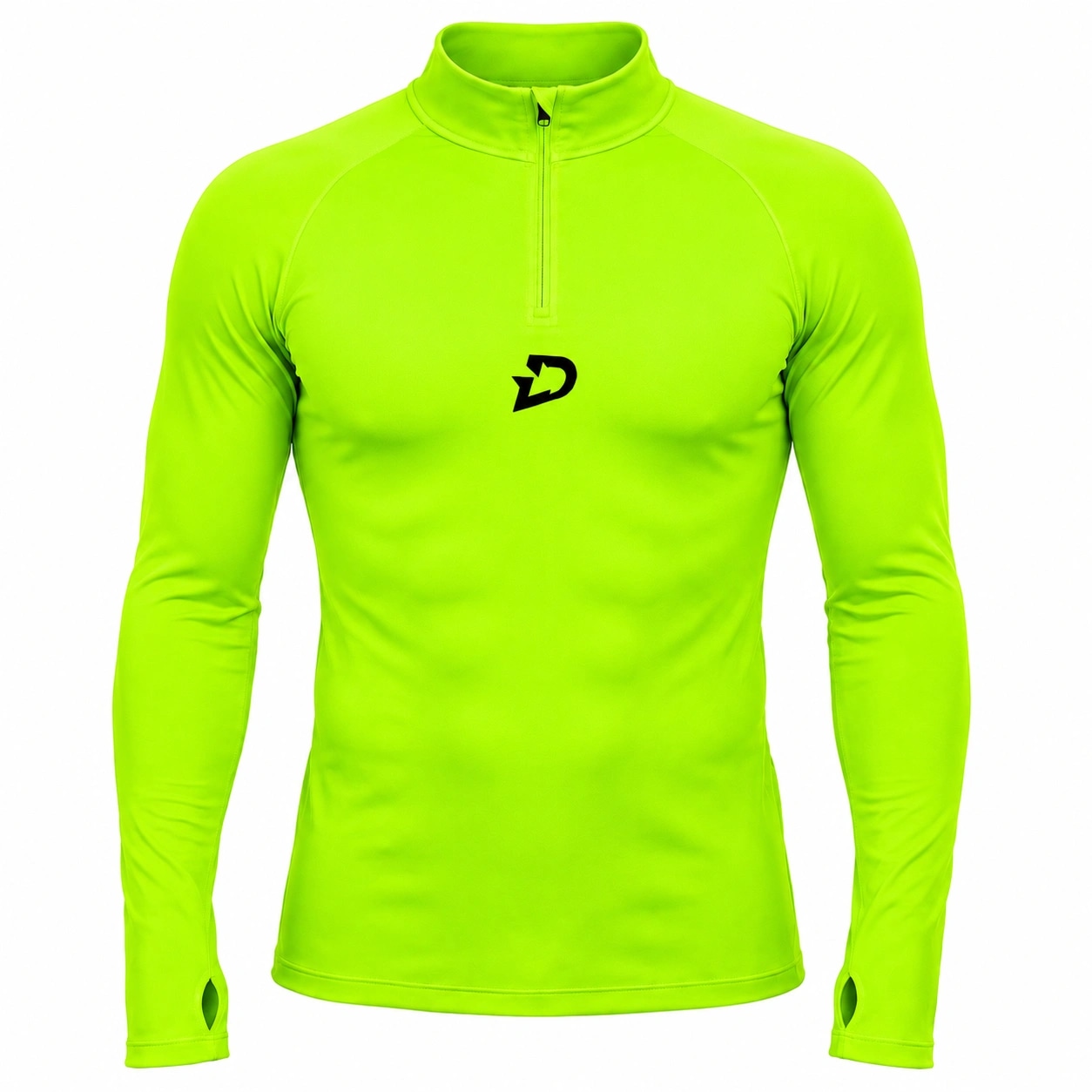 Maglia Termica Half-Zip Shield, colore Col. 578 · Lime