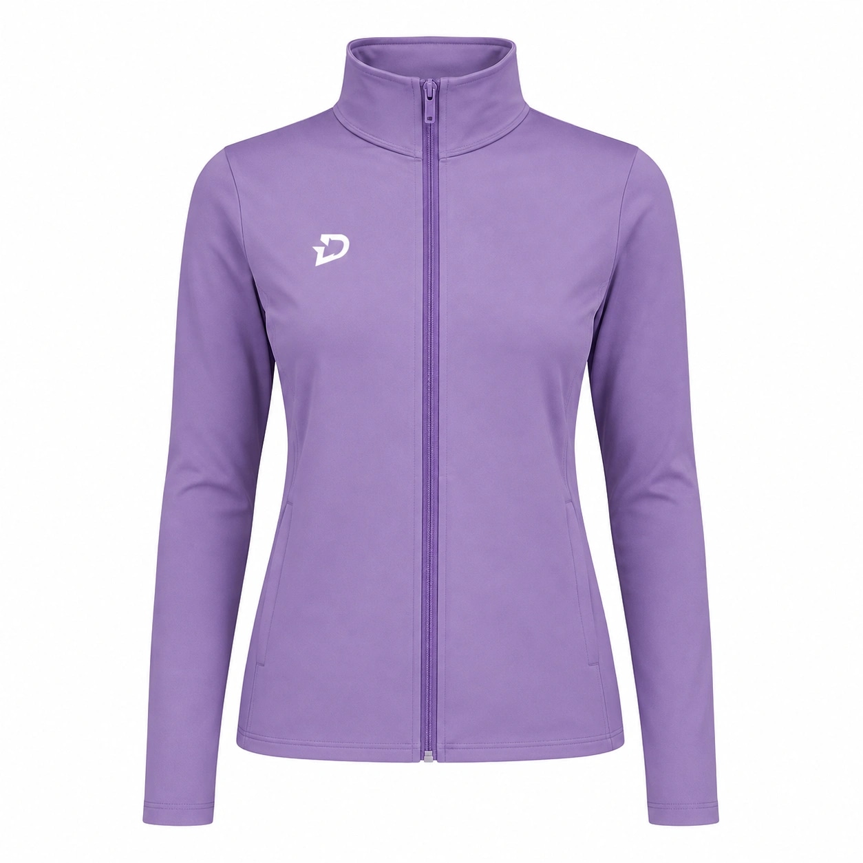 Felpa Full-Zip Donna Lilac, colore Col. 263 · Lilla