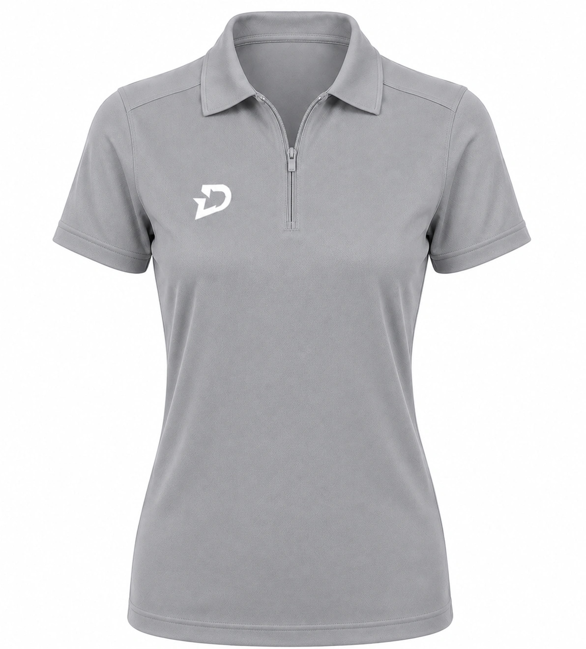 Polo Half-Zip Aura, colore Col. 506 · Grigio