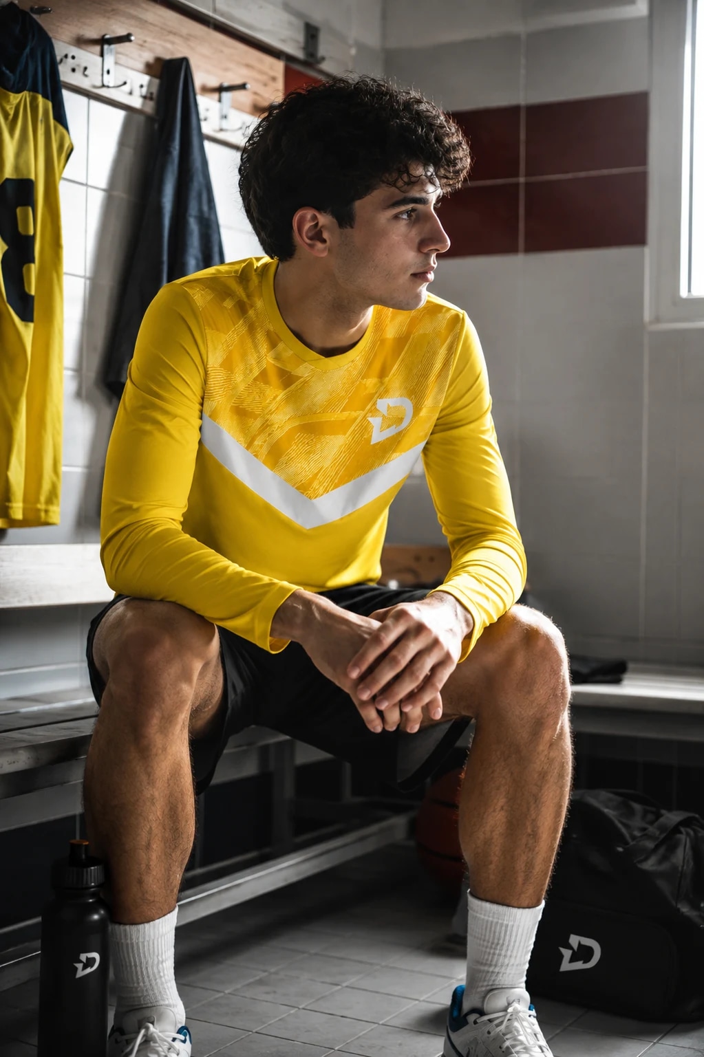 Trainings-Sweatshirt Bordeaux — Foto 1